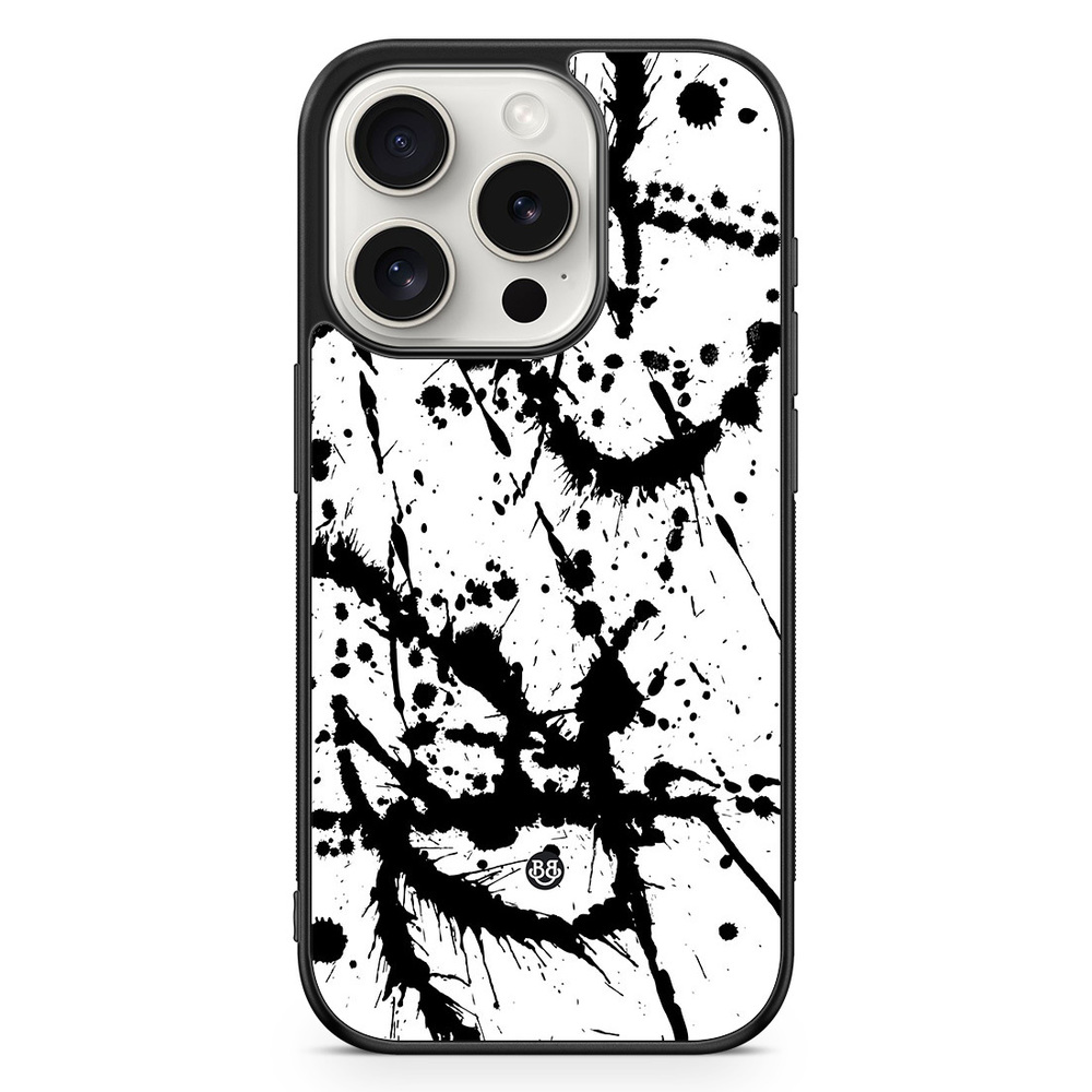 iPhone 15 Pro Case - Black Blot