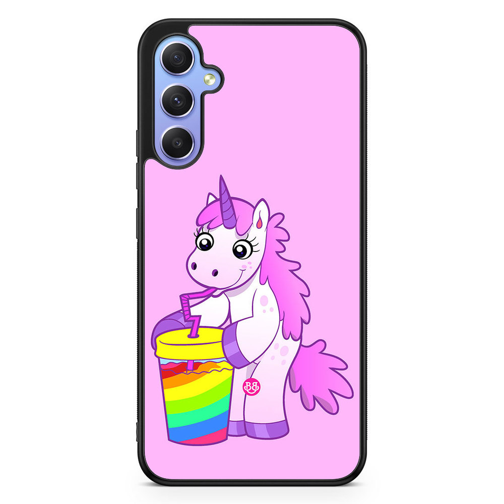 Samsung Galaxy A34 5G Case - Drinking Unicorn