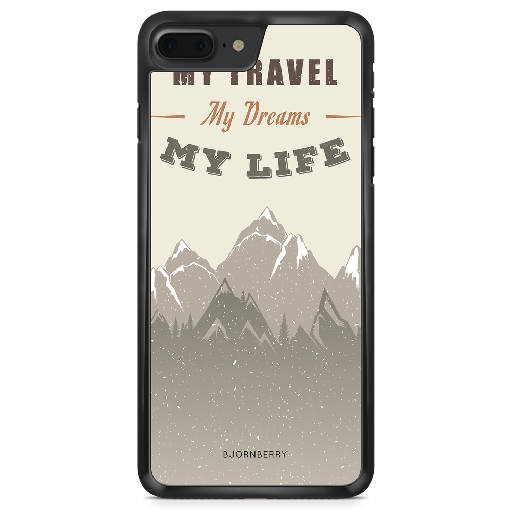 iPhone 8 Plus Case - My Travels, My Life