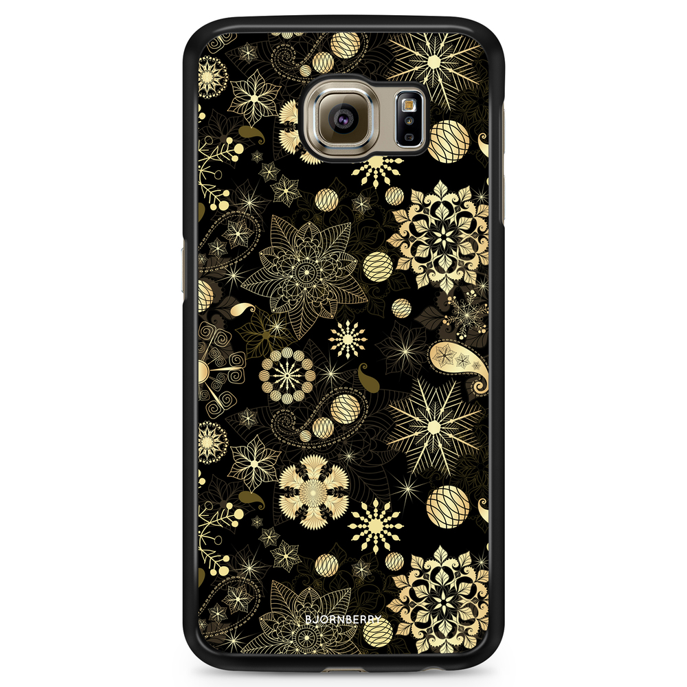 Samsung Galaxy S6 Edge Case - Christmas Glitter