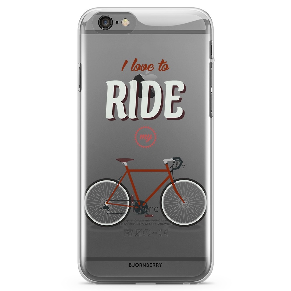 iPhone 6/6s TPU Case - Ride My Bicycle