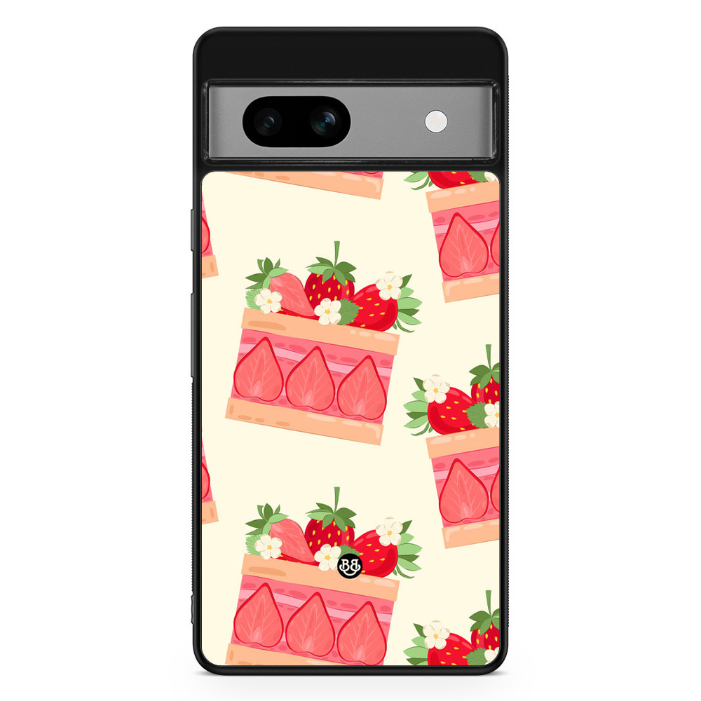 Google Pixel 7a Case - SUMMER GARDEN - Cake Delight