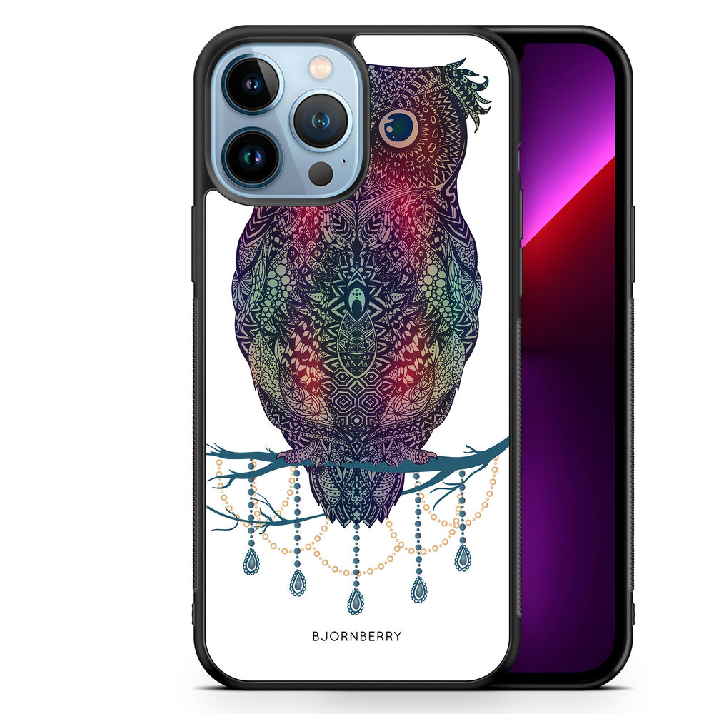 iPhone 13 Pro Max Case - Mandala Owl