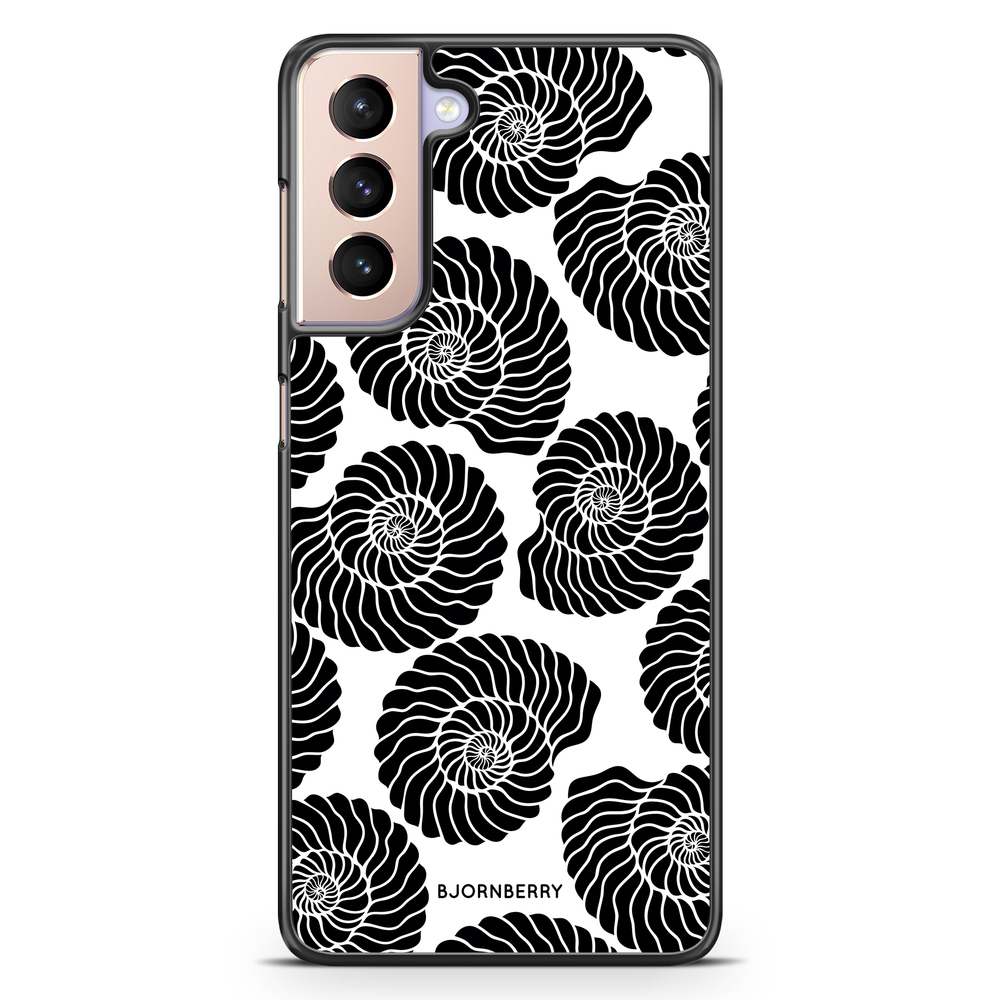 Samsung Galaxy S21 Case - Seashell BW