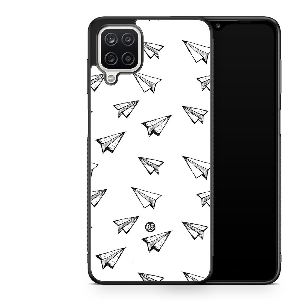Samsung Galaxy A12 Case - Paper Planes
