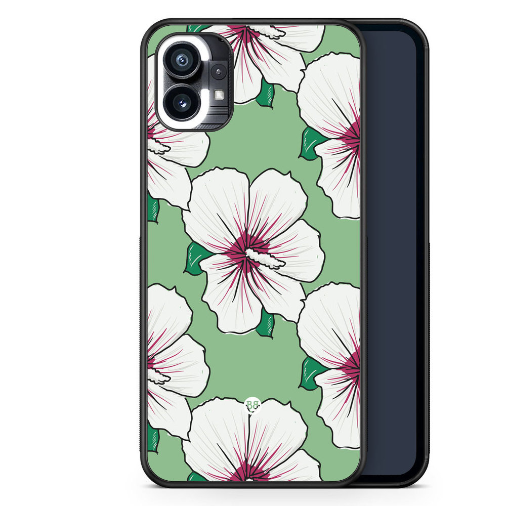 Nothing Phone (1) Case - Creamy White Flowers