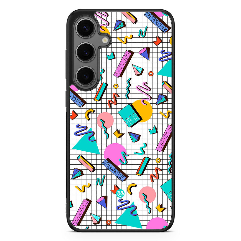 Samsung Galaxy S24 Plus Case - 80s Pattern