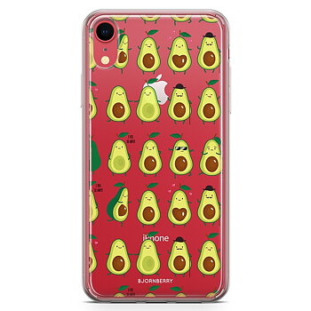 iPhone XR Fashion Skal - Avocado Mönster