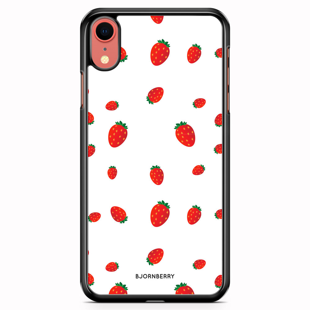 iPhone XR Case - Strawberry Pattern