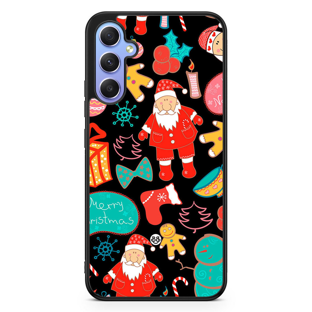 Samsung Galaxy A34 5G Case - Christmas Pattern