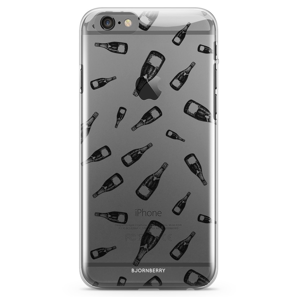 iPhone 6/6s TPU Case - Champagne Pattern