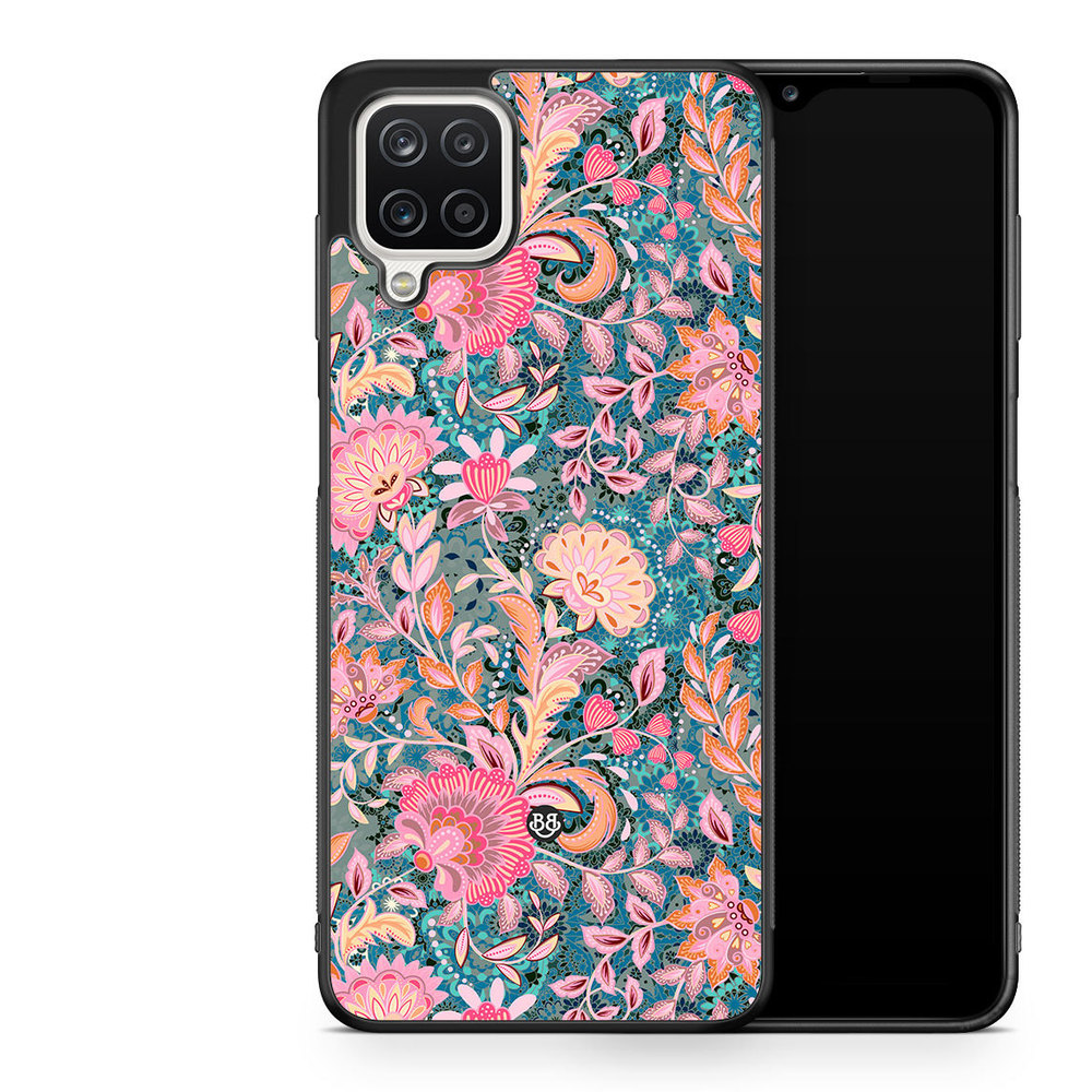 Samsung Galaxy A12 Case - Fantasy Flowers