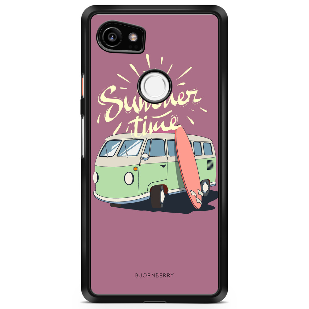 Google Pixel 2 XL Case - Summer Van (Pink)