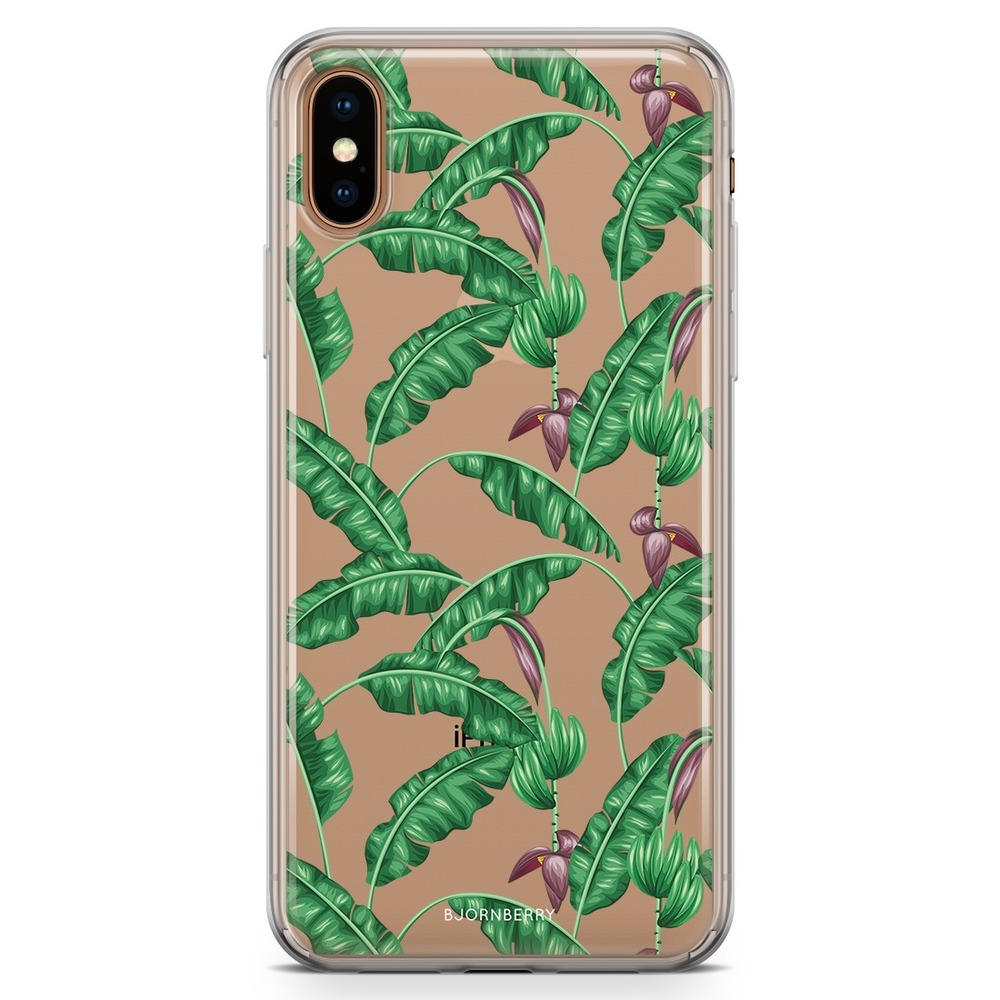 iPhone Xs Max Fashion Skal - Bananblad