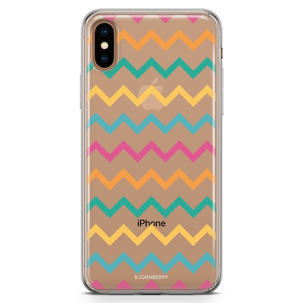 iPhone Xs Max Fashion Case - Chevron Pattern