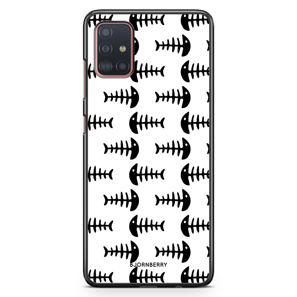Samsung Galaxy A51 Case - Fish Skeleton