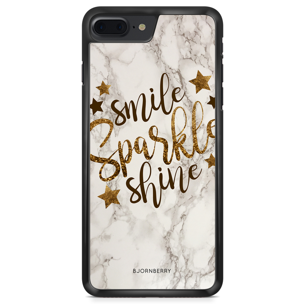 iPhone 8 Plus Case - Smile,Sparkle,Shine