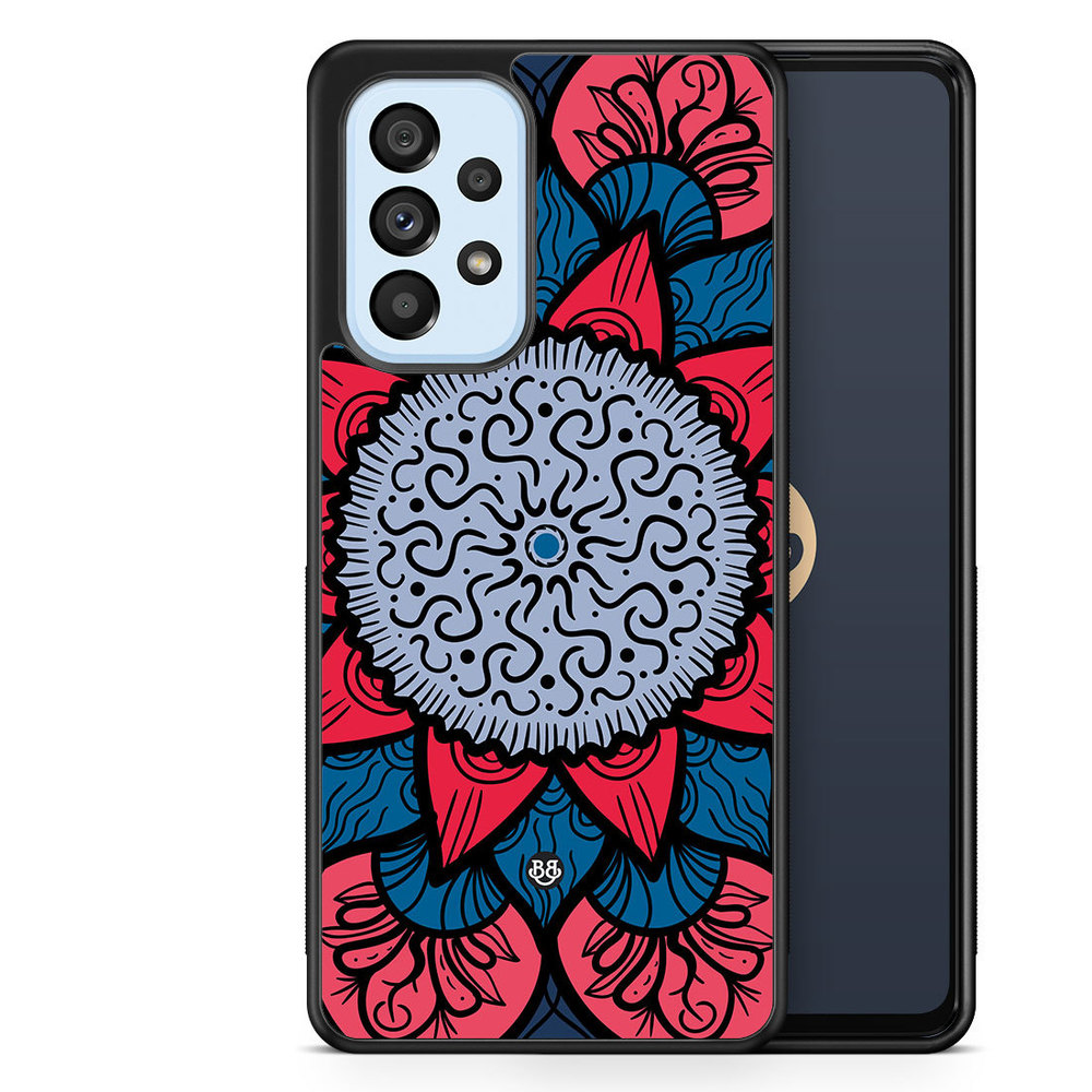 Samsung Galaxy A53 5G Case - Blue Mandala