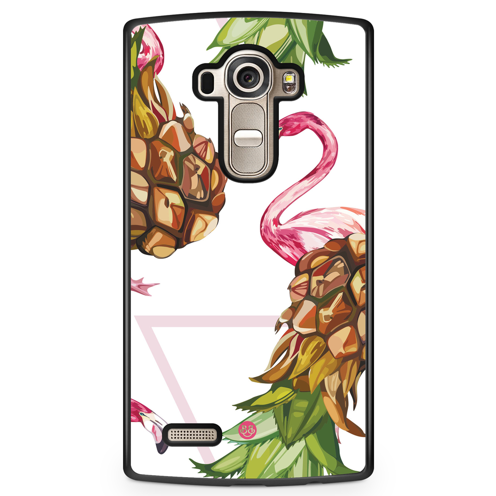 LG G4 Case - Pineapple & Flamingo