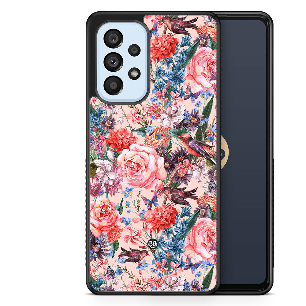 Samsung Galaxy A53 5G Case - Birds & Flowers