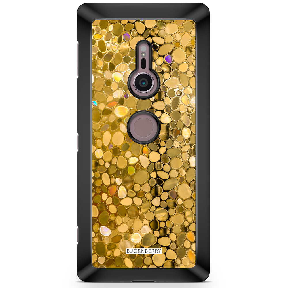 Sony Xperia XZ2 Case  - Stained Glass Gold