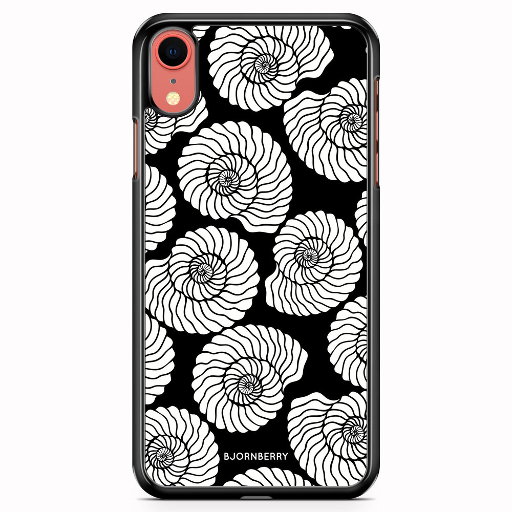 iPhone XR Case - Seashell BW