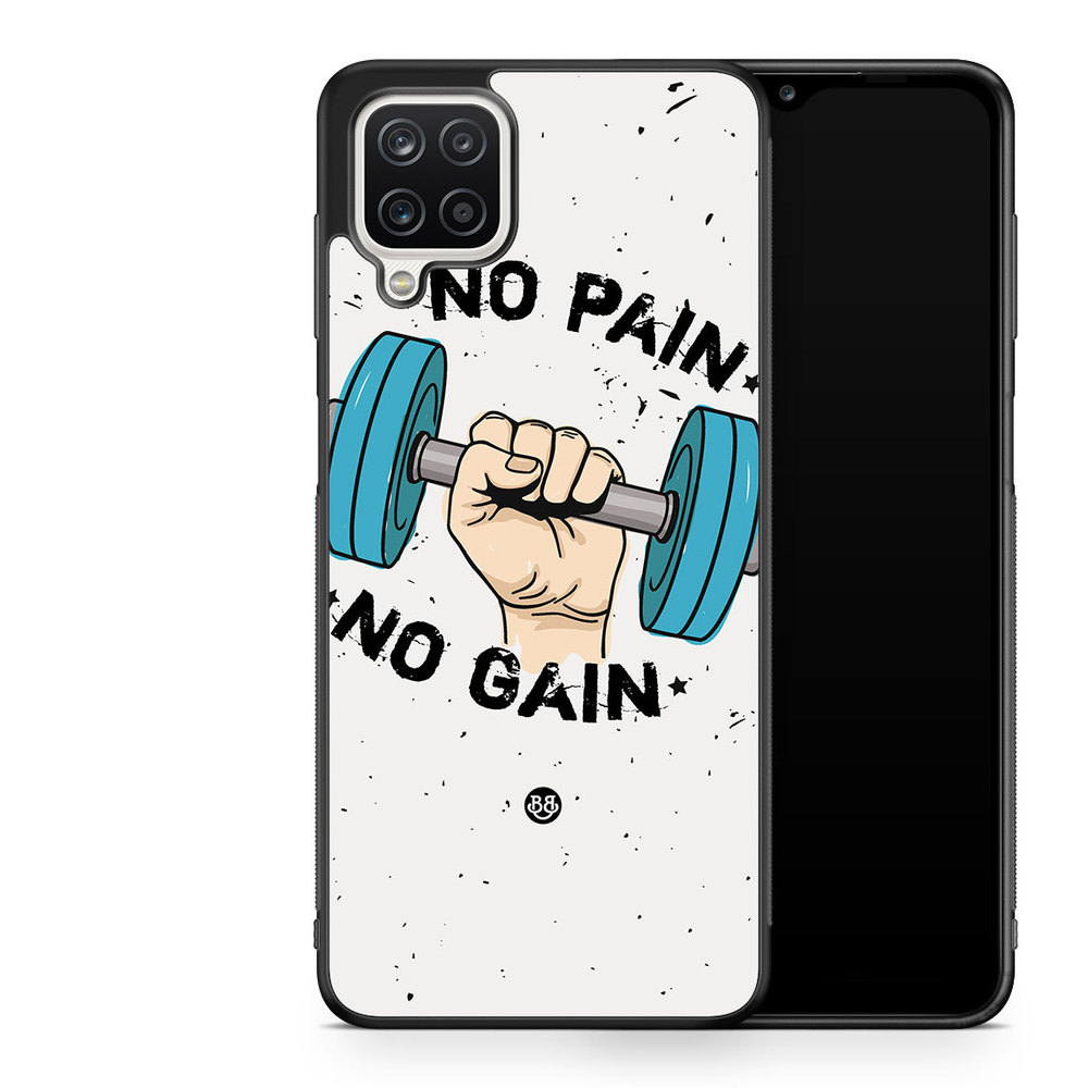 Samsung Galaxy A12 Case - No Pain No Gain