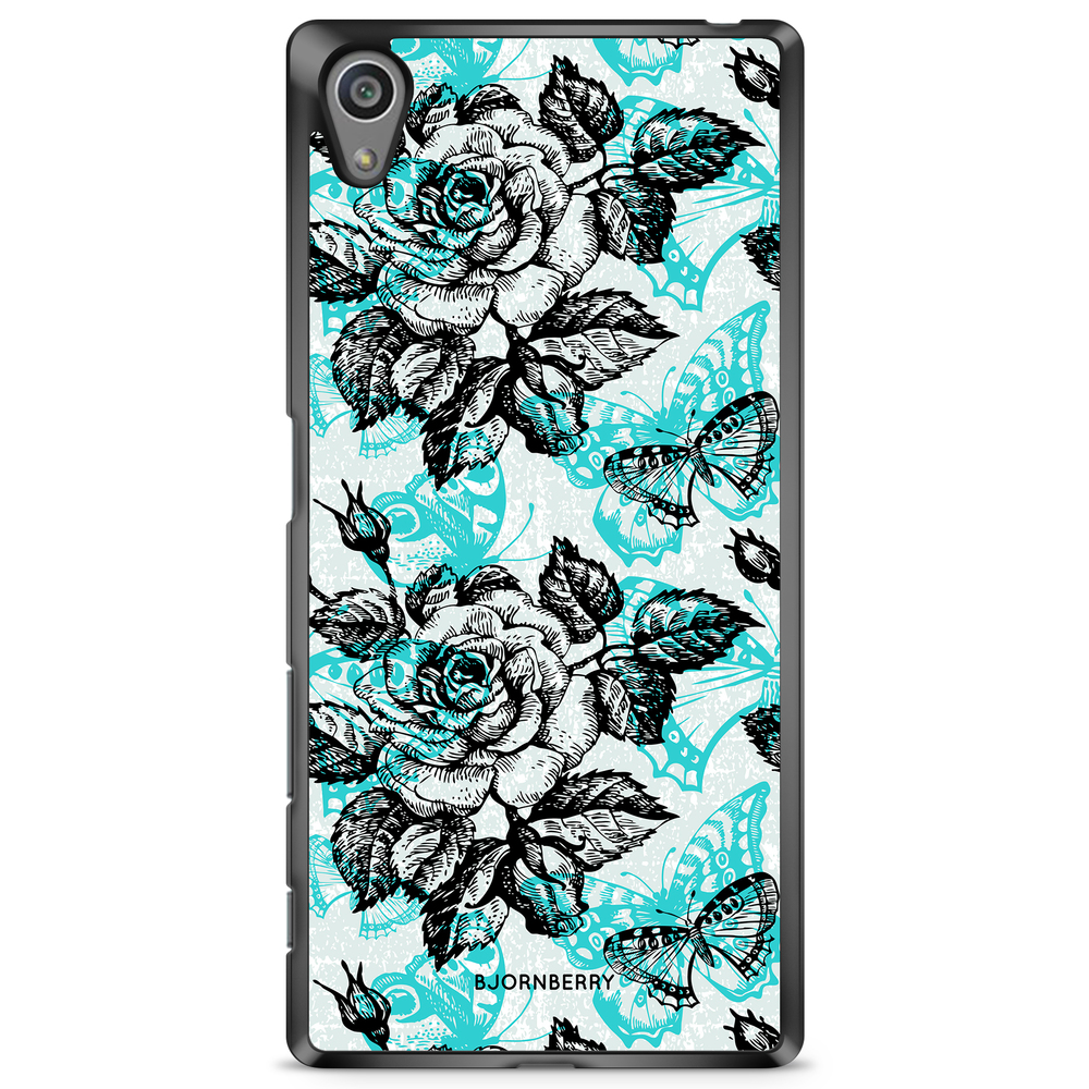 Sony Xperia Z5 Premium Case - Roses & Butterflies