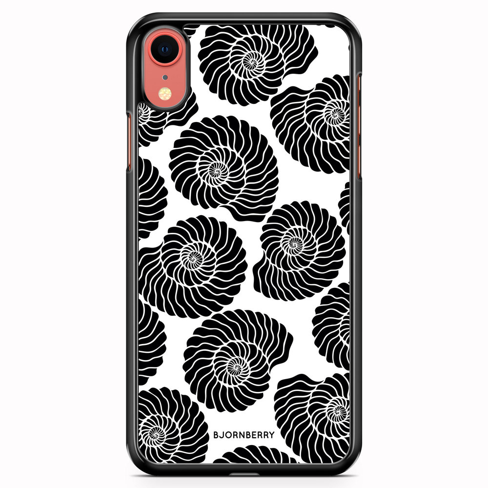 iPhone XR Case - Seashell BW