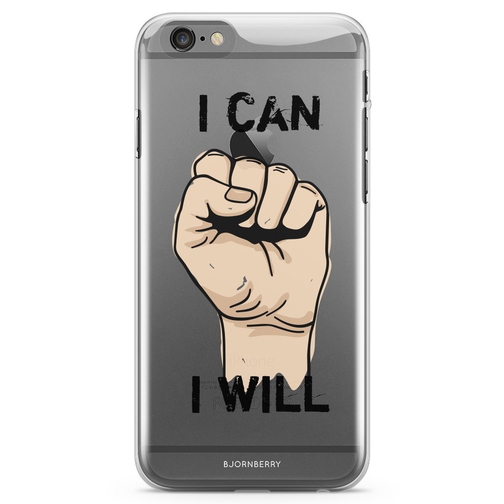 iPhone 6/6s TPU Case - I CAN I WILL
