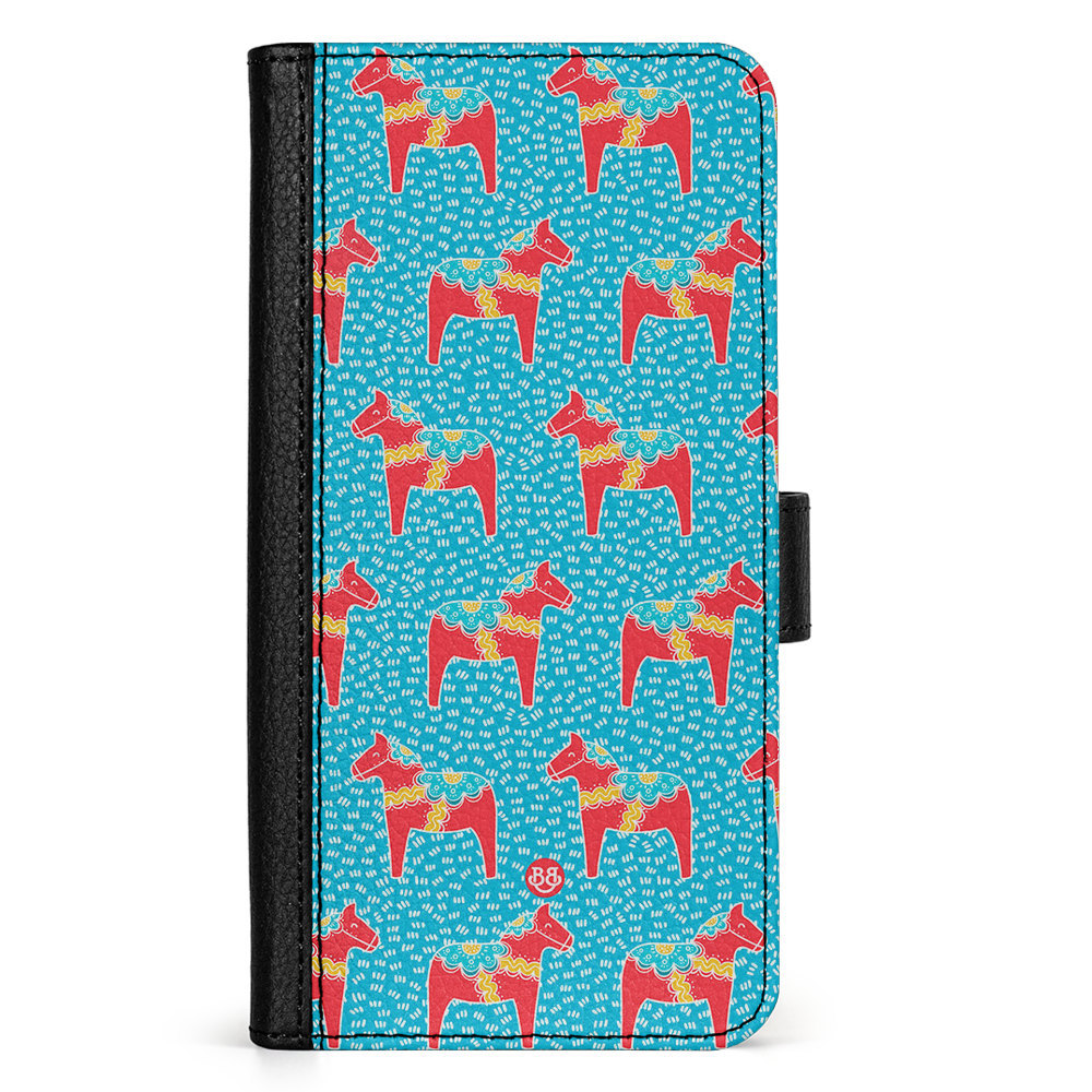 Xiaomi Redmi Note 12 Pro 5G Wallet Case - Dala horse Pattern