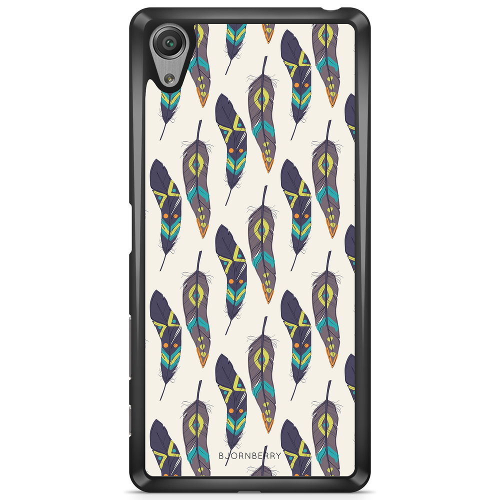 Sony Xperia XA Case - Ethnic Feathers