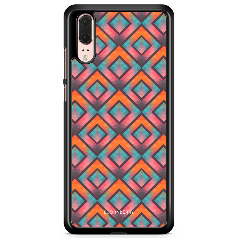 Huawei P20 Case - Retro Squares