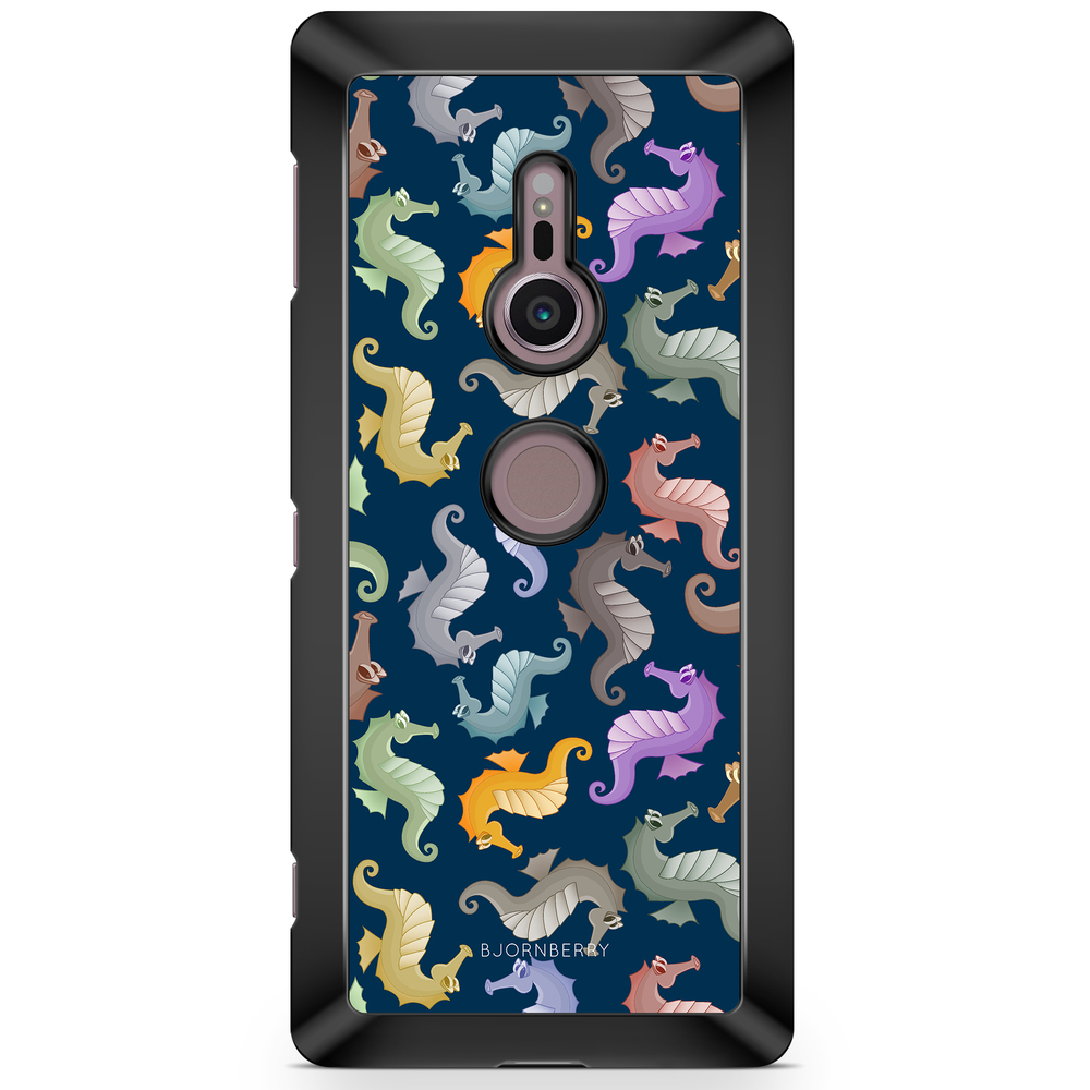 Sony Xperia XZ2 Case  - Cartoon Sea-Horse