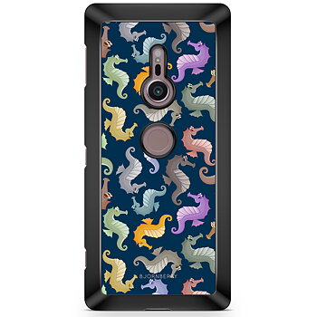 Sony Xperia XZ2 Skal - Tecknade Sjöhästar
