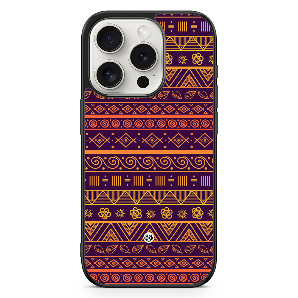 iPhone 15 Pro Case - Tribal Pattern