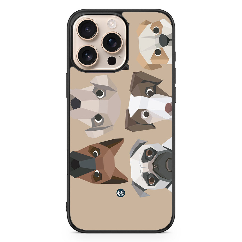 iPhone 16 Pro Max Case - Cute Dogs