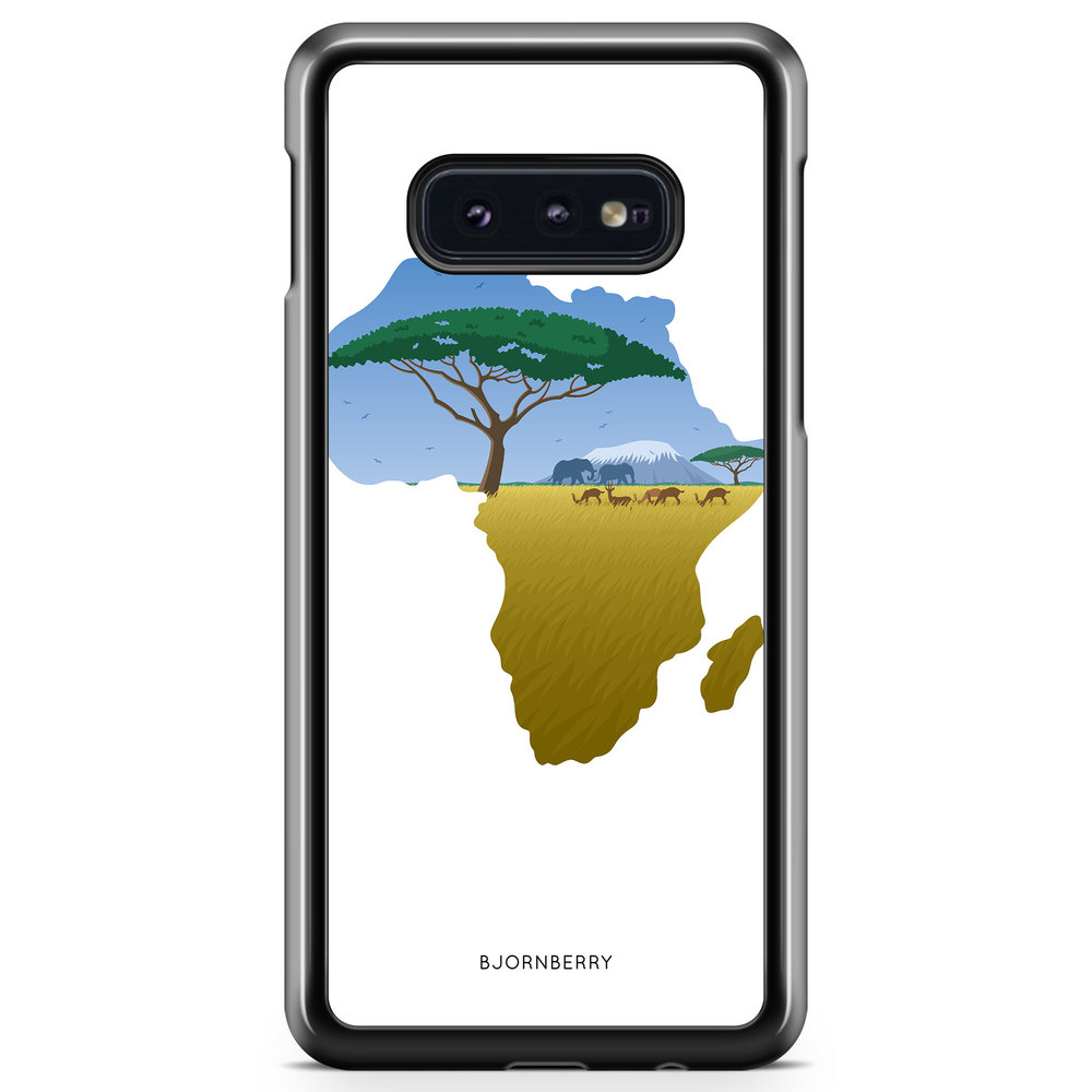 Samsung Galaxy S10e Case - Africa White