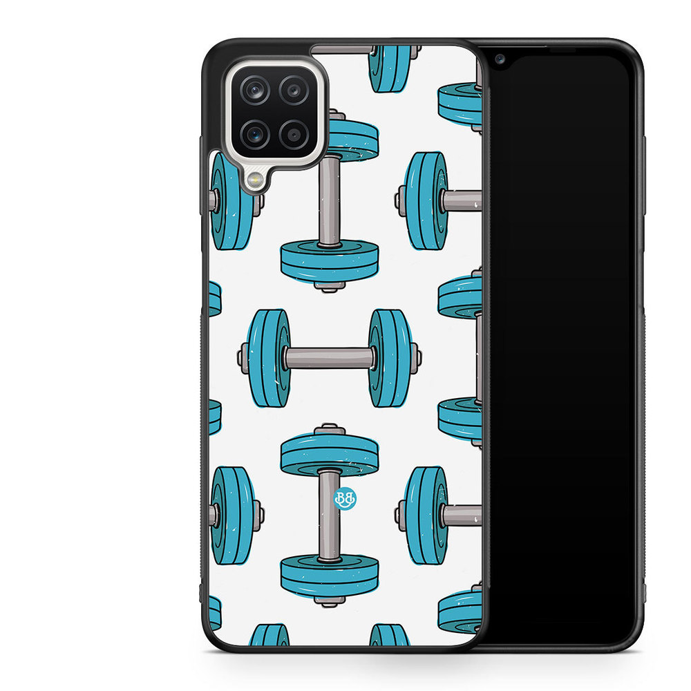 Samsung Galaxy A12 Case - Dumbbells