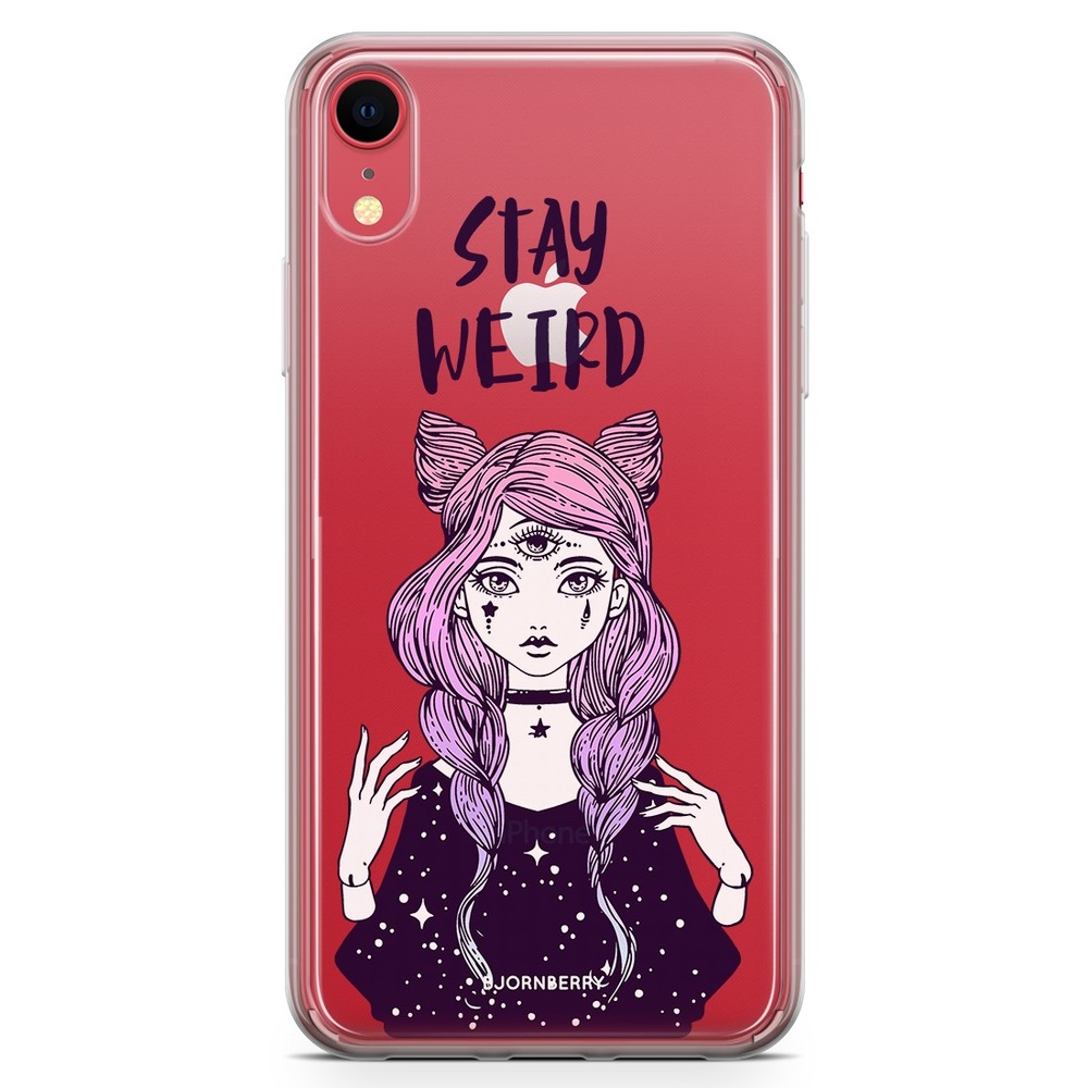 iPhone XR Fashion Skal - Stay Weird