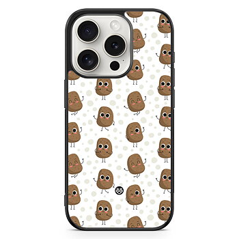 iPhone 15 Pro Skal - Söta Potatisar