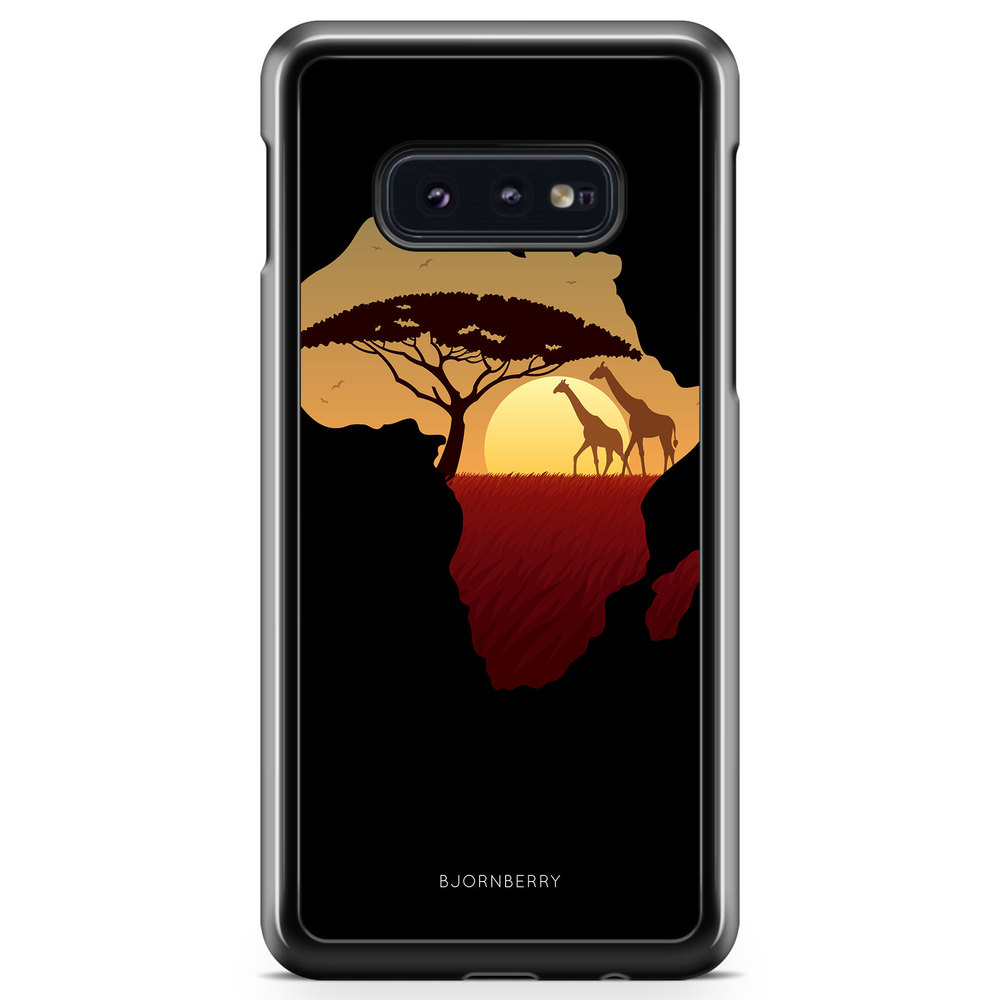 Samsung Galaxy S10e Case - Africa Black