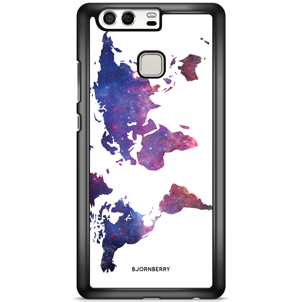 Huawei P9 Plus Case - World Map Space