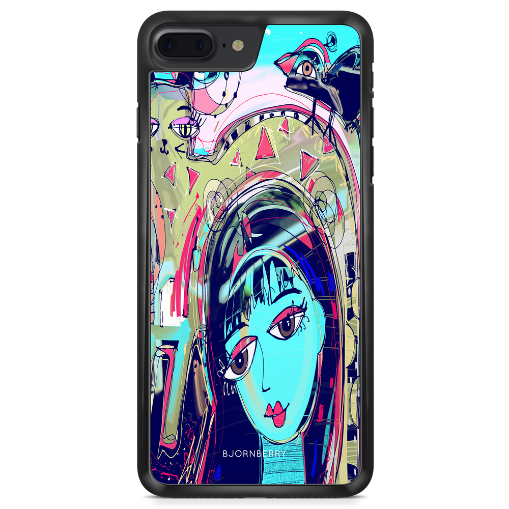 iPhone 8 Plus Case - Abstract Cat