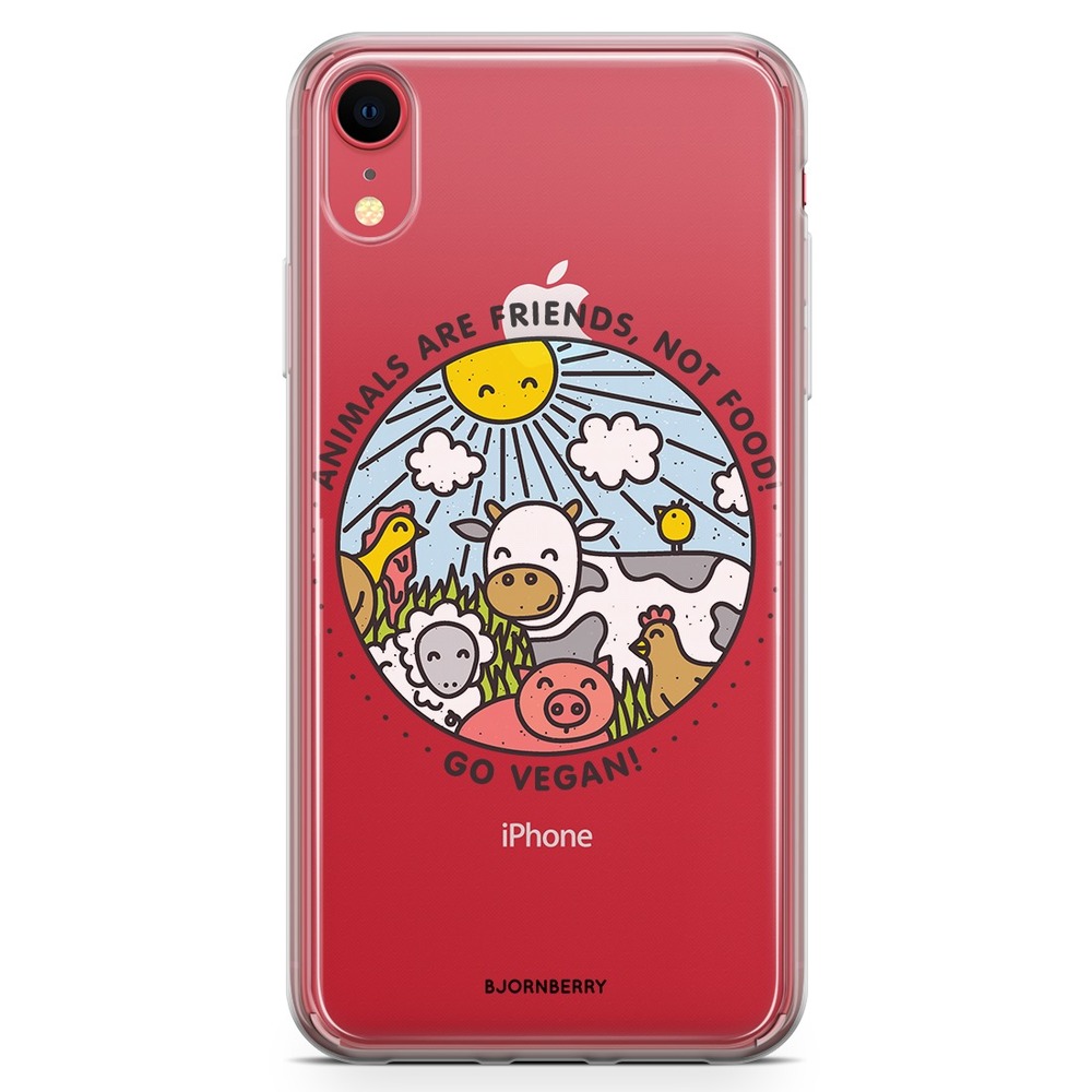 iPhone XR Fashion Skal - Friends, Not Food