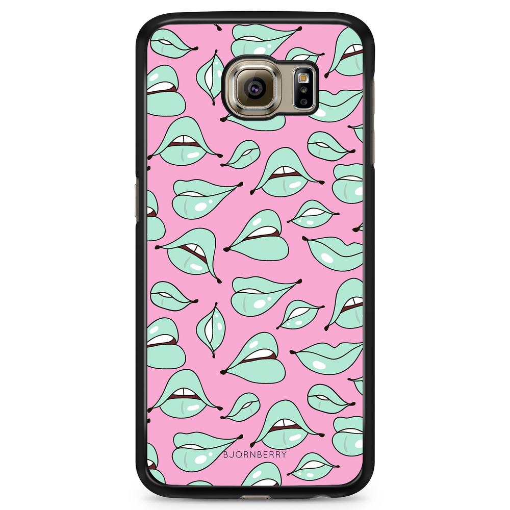 Samsung Galaxy S6 Edge+ Case - Green Lips