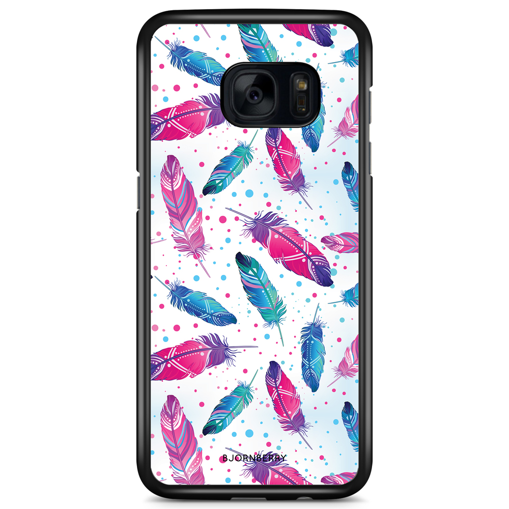 Samsung Galaxy S7 Edge Case - Feathers