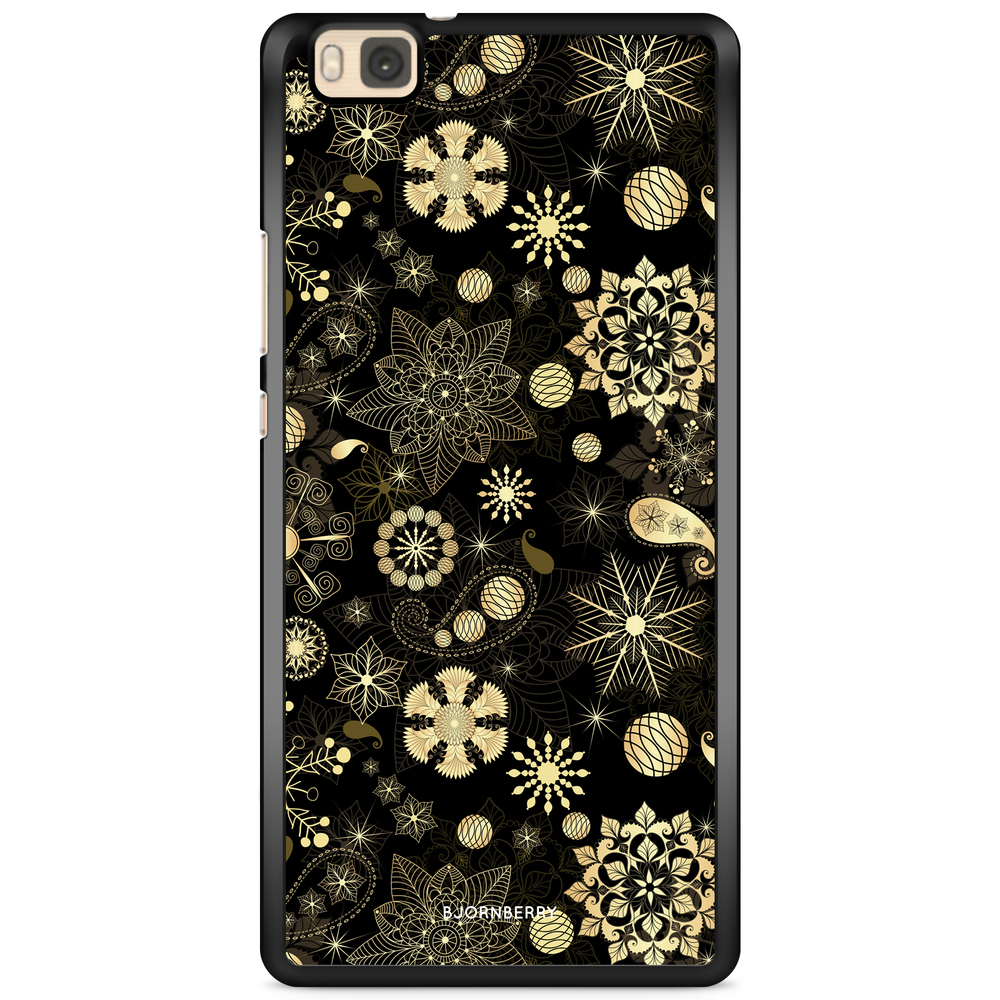 Huawei P8 Lite Case - Christmas Glitter