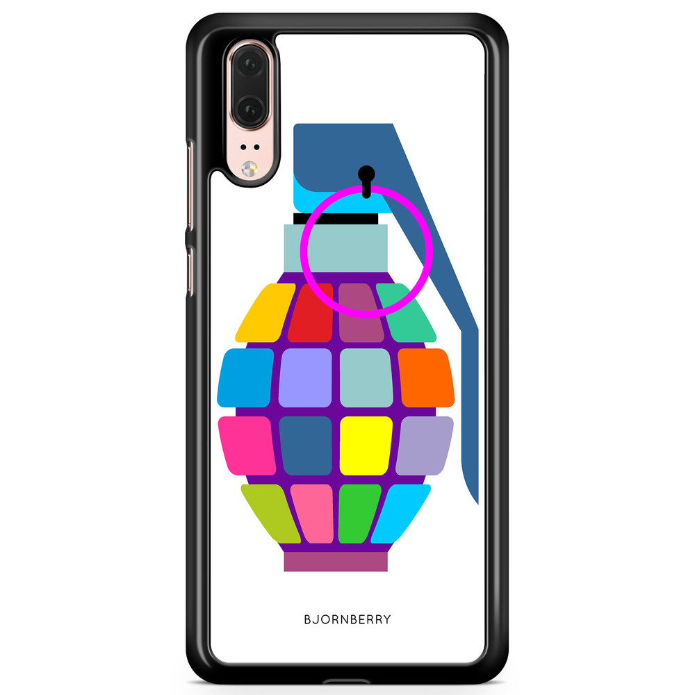Huawei P20 Case - Color Hand Granade