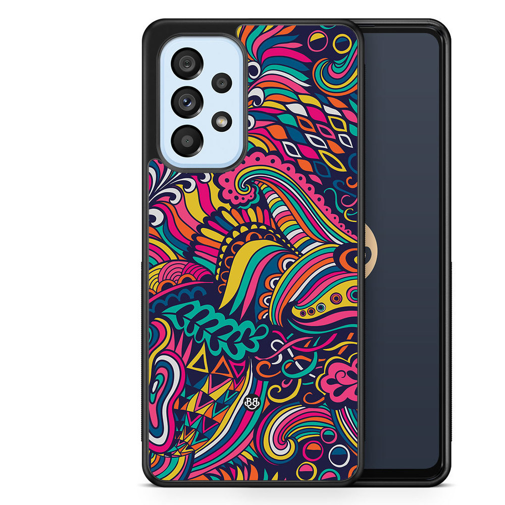 Samsung Galaxy A53 5G Case - Abstract Floral